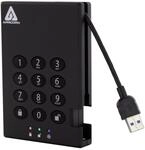Apricorn Aegis Padlock 3.0 Festplatte verschl&uuml;sselt 500 GB extern tragbar 2.5" 6,4