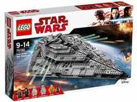 LEGO 75190 Star Wars First Order Star Destroyer, 9 Jahre to 14 Jahre