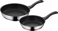WMF 733026299, WMF Devil Pfannenset Induktion 2-teilig - Bratpfannen 24, 28 cm -