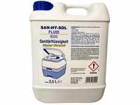 EXPLORER® San-Hy-Sol Sanitärflüssigkeit für Campingtoilette 2,5L made in...