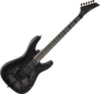 Rocktile Pro JK150-BSK E-Gitarre Skull - 6-saitige ST-Style Gitarre - HSS Tonabnehmer