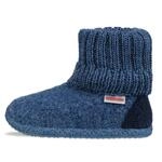 Giesswein Kinder H&uuml;ttenschuhe Kramsach - Hohe Pantoffeln aus Wollfilz | Rutschfeste