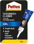 Pattex Sekundenkleber Ultra Gel, extra starker & flexibler Superkleber, sto&szlig;- &