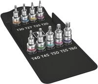 Wera 05004202001 8767 C HF Bit-Sortiment, 1 Zyklop Bitnuss-Satz TORX, mit
