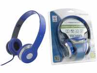ESPERANZA Audio-Stereo-Kopfhörer mit Lautstärkeregelung Techno EH145B 3m (EH145B -