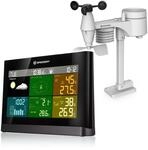 Bresser Wetterstation Funk mit Au&szlig;ensensor Wetter Center mit 5-in-1...