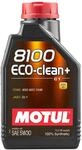 Motul 8100 Eco-clean+ 5W30 / 1Liter, Brown, 101580
