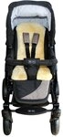 HEITMANN Baby Lammfell Kindersitzauflage gold-beige