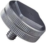 Hama Aufsteckfu&szlig; f&uuml;r Aufnahmezubeh&ouml;r, Gewinde 1/4", Schwarz