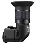 Nikon DR-5 Winkelsucher f&uuml;r runde Okulare, Schwarz