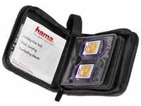 Hama Memory Card Wallet 12 SD, Schwarz