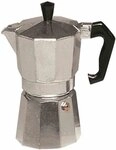 Nova CAFFETERIA MOKYTA Espressokocher 6 Tassen Alu