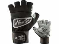 C.P.Sports Profi Grip Bandagen Handschuh F9, schwarz/Silber, Fitnesshandschuh...