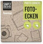 Hama Fotoecken (500 St&uuml;ck, selbstklebend) transparent, wei&szlig;, 00007107