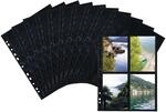 HERMA 7785 Fotoh&uuml;llen f&uuml;r Ordner, 10 St&uuml;ck, 10x15 cm, 4 F&auml;cher geteilt,