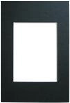 walther design Passepartouts schwarz f&uuml;r Rahmenformat: 13 x 18 cm, Bildformat: 9 x