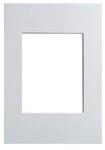 walther design Passepartouts polarweiss f&uuml;r Rahmenformat: 20 x 30 cm, Bildformat: 13
