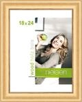 nielsen Holz Bilderrahmen Derby, 18 x 24 cm, Gold