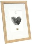 Deknudt Frames Bilderrahmen mit Passepartout - Natur Holzfarbe - S66KH1 P1 20x30cm