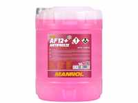 MANNOL Antifreeze AF12+ Kühlerfrostschutz 10 Liter, Rosa bis-40°C für G12+