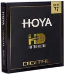 Hoya HD Polarisationsfilter Cirkular 77mm