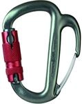 Petzl M42 Freino Karabiner mit Friktionssporn f&uuml;r Abseilger&auml;te, Twist-Lock