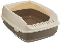 Trixie 40393 Katzentoilette Delio mit Rand, 35 &times; 20 &times; 48 cm,mehrfarbig