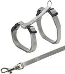 Trixie 4182 K&auml;tzchengeschirr mit Leine, Nylon, 19&ndash;31 cm/8 mm, 1,20 m
