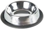 Trixie 2469 Napf, Katze, Edelstahl, Gummiring, 0,2 l/&oslash; 11 cm
