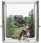 Kerbl Pet Katzenschutznetz 6 x 3 m, transparent