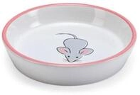 Karlie Napf Keramik, handbemalt 200 ml &oslash;: 16 cm Motiv Maus, rot