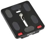 SIRUI TY-70-2 Schnellwechselplatte (Alu, 1/4", 60x70mm, 60.3g, Sliding Stopper, f&uuml;r