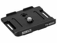 SIRUI TY-5DIII Schnellwechselplatte (Alu, 1/4", 62x50mm, 39g, für SIRUI und