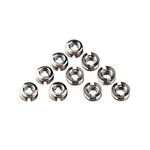 Hama 10er Set &Uuml;bergewinde f&uuml;r Stativkopf, 1/4"zu 3/8", GS5000, Silber
