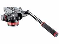 Manfrotto Flacher Videokopf, geeignet für kompakte Videokameras und DSLR-Kameras,