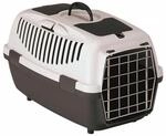 Kerbl Pet Katzen Transportbox Gulliver 3 Metallt&uuml;r Streichelklappe Teilefach, 1
