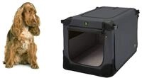 Maelson Soft Kennel Hundebox - Anthrazit - 72 x 51 x 51 cm
