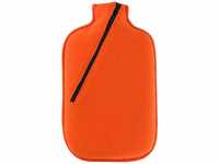 Hugo Frosch Öko-Wärmflasche 2,0 l mit Softshell-Bezug orange