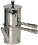 Ilsa Napoletana Kaffeemaschine, Edelstahl, Silber, f&uuml;r 6 Tassen