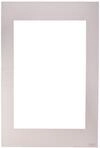 walther design Passepartouts schneeweiss f&uuml;r Rahmenformat: 40 x 60 cm, Bildformat: