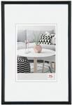 walther design Bilderrahmen schwarz 40 x 60 cm Galeria Kunststoffrahmen KB460H