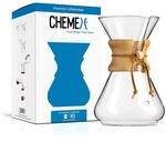 Chemex CM-10A Kaffee Zubereiter, Glas, 10 Tassen