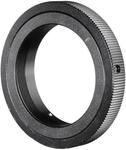 Walimex T2 Adapter kompatibel mit Nikon MF - 60 x 60 x 6 mm - Adapterring...