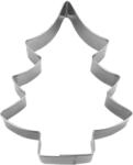 St&auml;dter Tanne 13 cm Wei&szlig;blech, Silber