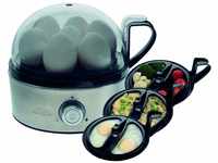 Solis Eierkocher Egg Boiler & More 827 - Für 7 Eier - Kochen und Dämpfen - Mit