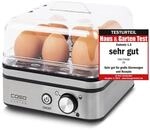CASO E 9 - Design Eierkocher, Testurteil: Sehr Gut, elektronischer Eierkocher f&uuml;r