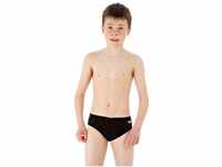 Speedo Endurance+ 6.5 cm Badehose für Jungen, Schwarz, 7-8 Jahre