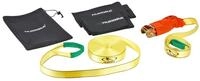 HUDORA Slackline Set mit Baumschutz - Balancierseil - 76656