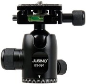 JUSINO Alu Kugelkopf Stativkopf Schnellwechselplatte 1/4" Schraube 3Kg belastbar