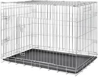 TRIXIE Hundebox Home &ndash; L: 109 &times; 79 &times; 71 cm &ndash; faltbarer Hundek&auml;fig mit 2 T&uuml;ren